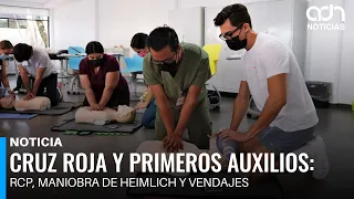 Red Cross Teaches First Aid: CPR, Heimlich Maneuver, and Bandaging
