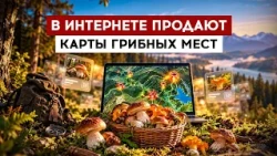 Mushroom hunting maps are being sold online