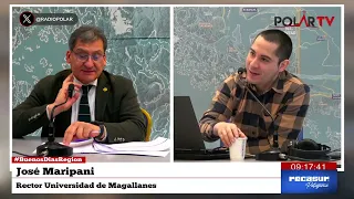 #GoodMorningRegion José Maripani, Rector of the University of Magallanes