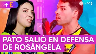 Pato defiende a Rosángela por su tardanza | Más Espectáculos (HOY)