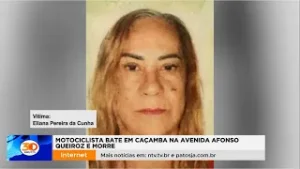 Motociclista bate em caçamba na Avenida Afonso Queiroz e morre