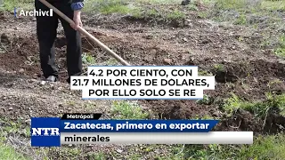 Zacatecas, First in Mineral Exports