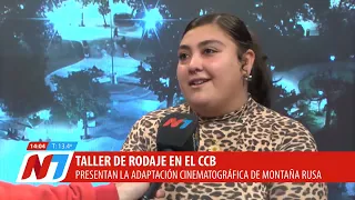 🎬 TALLER DE RODAJE EN EL CCB: PRESENTAN ADAPTACIÓN DE “MONTAÑA RUSA”