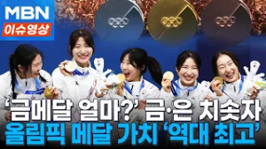 금·은 가격 급등에 올림픽 메달 가치 ‘역대 최고’ [이슈영상]