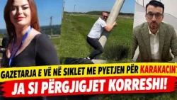 GAZETARJA GRETA HOXHAJ E VË NË SIKLET ME PYETJEN PËR KARAKACIN? JA SI PËRGJIGJET KORRESHI!