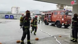Vježba evakuacije i protupožarne zaštite u MSŠ Kalesija