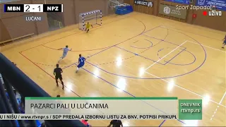 Futsal: Pazar poražen u Lučanima