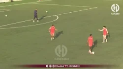 🤣 لقطة طريفة لبن عيادة في تدريبات شباب بلوزداد 😂😂!