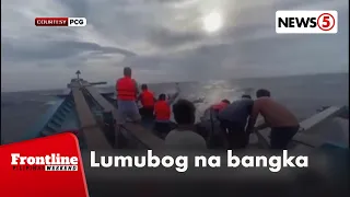 18 pasahero ng MB Gerian, nasagip matapos pasukin ng tubig ang kanilang bangka | Frontline Weekend