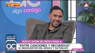 Diego Iraola presenta su nuevo show en Algo Contigo