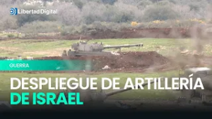 GUERRA | ISRAEL despliega artillería en la frontera con el Líbano
