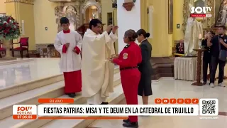 Trujillo: Te Deum Mass Held at the City Cathedral