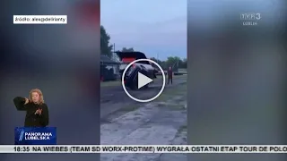 MASTER TV ŁUKÓW - Tragic accident during stunt show - TVP 3 Lublin report