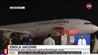 DR Congo receives 16,000 doses of Ebola vaccine to fight outbreak