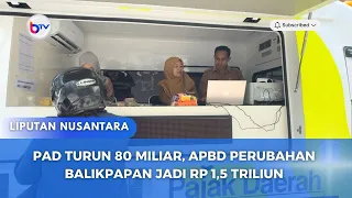PAD TURUN 80 MILIAR, APBD PERUBAHAN BALIKPAPAN JADI RP 1,5 TRILIUN