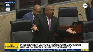 Mulino meets with the President of the Assembly and various caucus leaders to prioritize projects