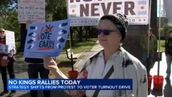 'No Kings' rallies return to Chicago area, encourage early voting ahead of midterm elections