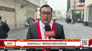 National: Deputy César Revilla expects a responsible attitude from the opposition in the Chamber ...