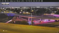 Semi carrying cows overturns, crash closes east side of downtown loop