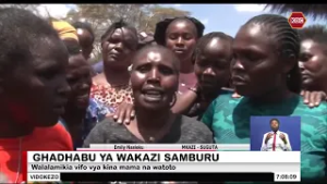 Wakazi wa Suguta Marmar waandamana kulamikia vifo vya kina mama na watoto