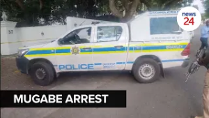 WATCH | Bellermine Mugabe arrives home in police van