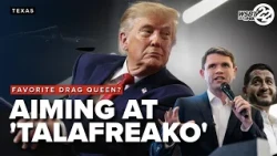 Trump MOCKS Talarico for having favorite DRAG QUEEN & pushing transgender beliefs on children