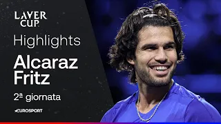Alcaraz loses a set but beats Fritz in the match tie-break! | HIGHLIGHTS | LAVER CUP 2026