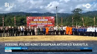NORTH KONAWE POLICE PERSONNEL PREPARED TO ANTICIPATE FOREST AND LAND FIRES