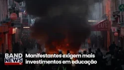 Protesters demand more investment in education | BandNews TV