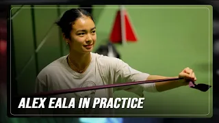 Alex Eala holds first practice in Nagoya ahead of Asiad campaign | ABS-CBN SPORTS
