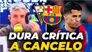 La DURÍSIMA CRÍTICA de DANI GARRIDO a la "INFUMABLE" actuación de JOAO CANCELO en ALBACETE
