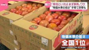 【物価水準の低さ】“生活費”が半分に？「移住といえば、まず群馬」のワケ　“全国1位”も魅力