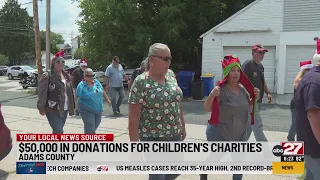 $50k in donations made to local children's charities