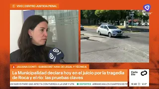 The Municipality testified in the trial for the fatal accident in Roca and the river regarding th...