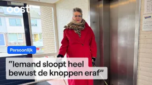 Steeds opnieuw sloopt iemand de lift in Betty's flat | RTV Oost