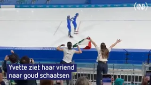 Elspeetse Yvette beleeft droommoment: haar Italiaanse vriend pakt goud op de Spelen