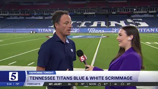 Titans build excitement for new season with Blue and White Scrimmage