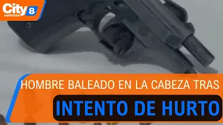 Criminal gang shoots man in the head during attempted robbery in Fontibón | CityTv