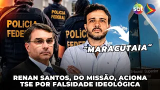 Renan Santos files complaint with TSE for ideological falsehood after Flávio's affiliation incide...