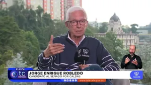 Jorge Enrique Robledo, invitado en #PerfilesDeLaDemocracia de Telecafé Noticias