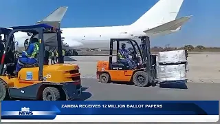 ZAMBIA RECEIVES 12 MILLION BALLOT PAPERS - nbc