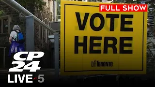 Toronto Mayoral Debate underway at Daily Bread Food Bank | CP24 Live at Five for Sept. 14, 2026
