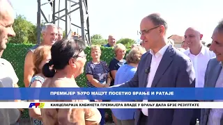 Premijer Djuro Macut u Vranju / RTV Vranju / 30 07 2026