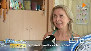 Felújított óvodák, bölcsődék