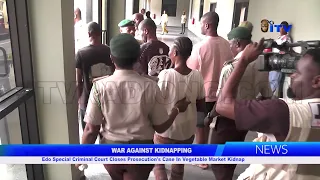 ‎Edo Special Criminal Court Closes Prosecution's Case In Vegetable Market Kidnap