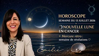 NEW MOON IN CANCER on the 14th 🌑 + Mercury Retrograde: this week is a game changer for 5 signs! ♋🔄