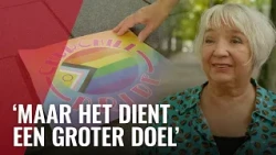 Regenboogpad op Churchillaan zorgt voor verdeeldheid