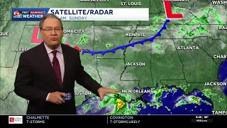 Impact Day Sunday as rain may be heavy with possible flooding