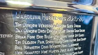 Canes owner Dundon takes some heat for names on Stanley Cup