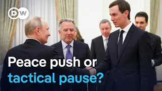 Putin pauses strikes as US envoys shuttle between Moscow and Kyiv | DW News